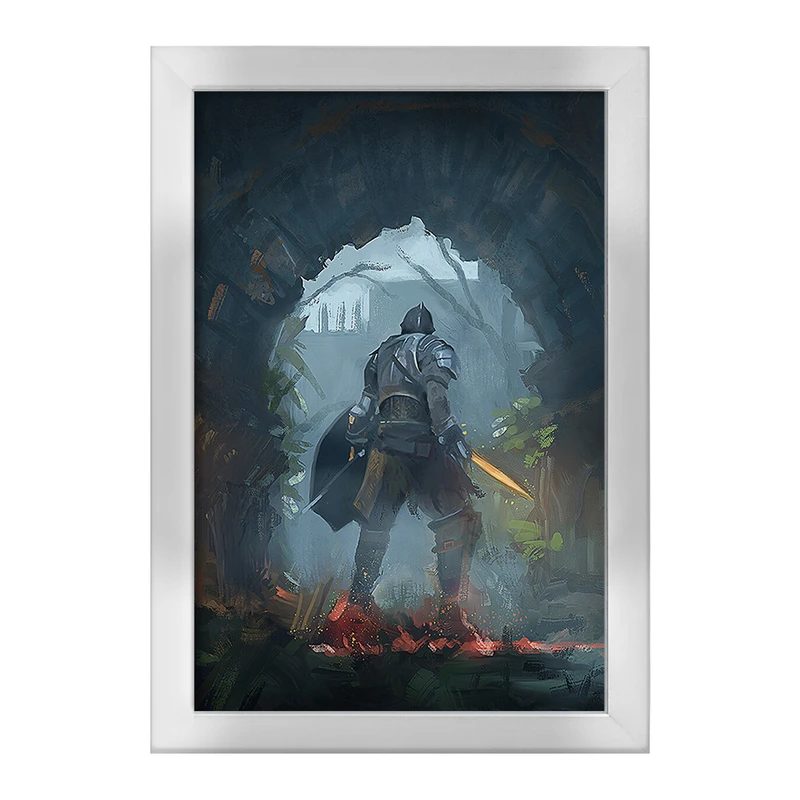 تابلو خندالو طرح بازی ارواح شیطانی Demon's Souls کد 28668