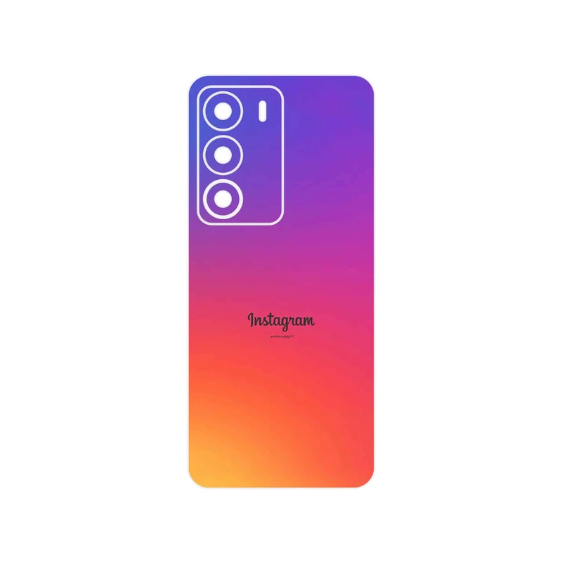 برچسب پوششی ماهوت مدل Instagram مناسب برای گوشی موبایل ریلمی C71