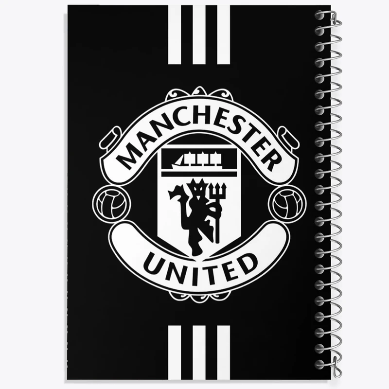 دفتر طراحی 50 برگ خندالو طرح باشگاه منچستر یونایتد کد 26522