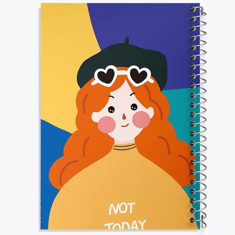 دفتر مشق 50 برگ خندالو طرح دخترانه کد F10835