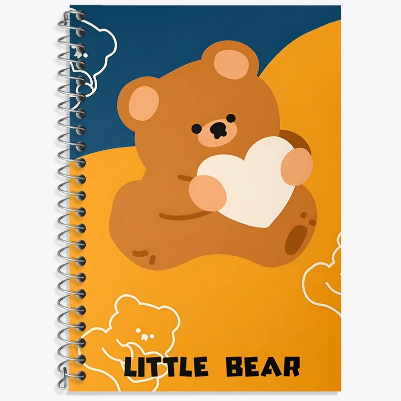 دفتر لغت 50 برگ خندالو طرح خرس بامزه کد N9439