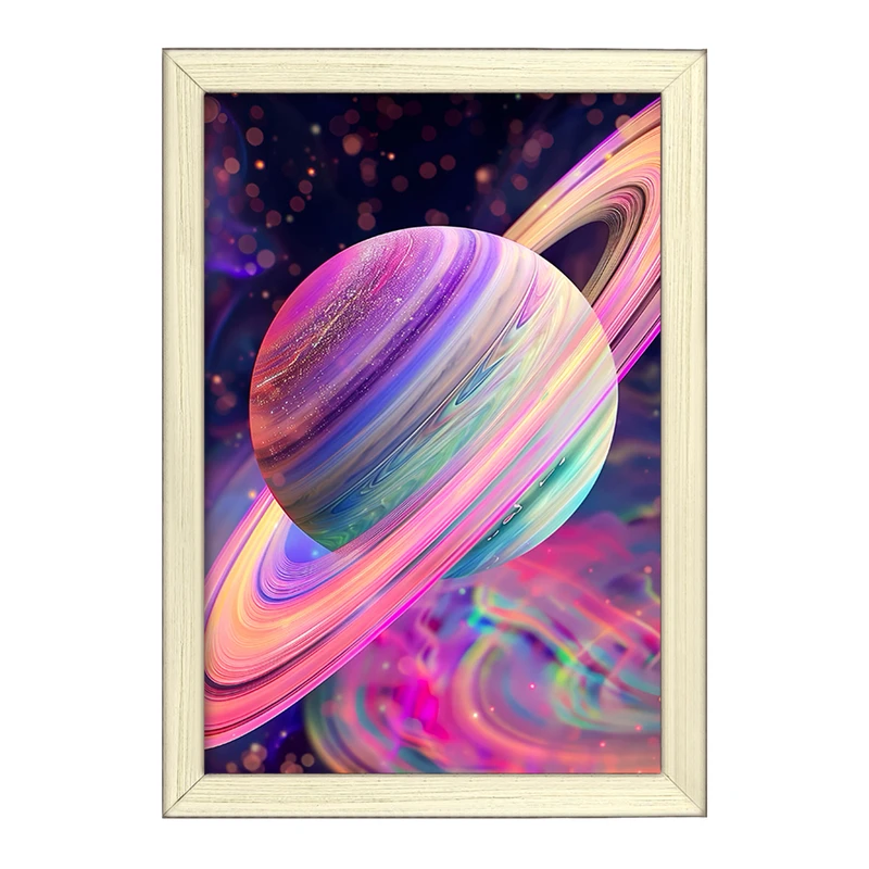 تابلو خندالو طرح کهکشان کد F10105