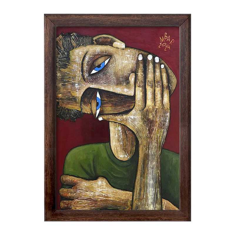 تابلو خندالو طرح نقاشی جاده های کمی پیموده شده‌اند اثر میخائیل بارانوفسکی کد F12292