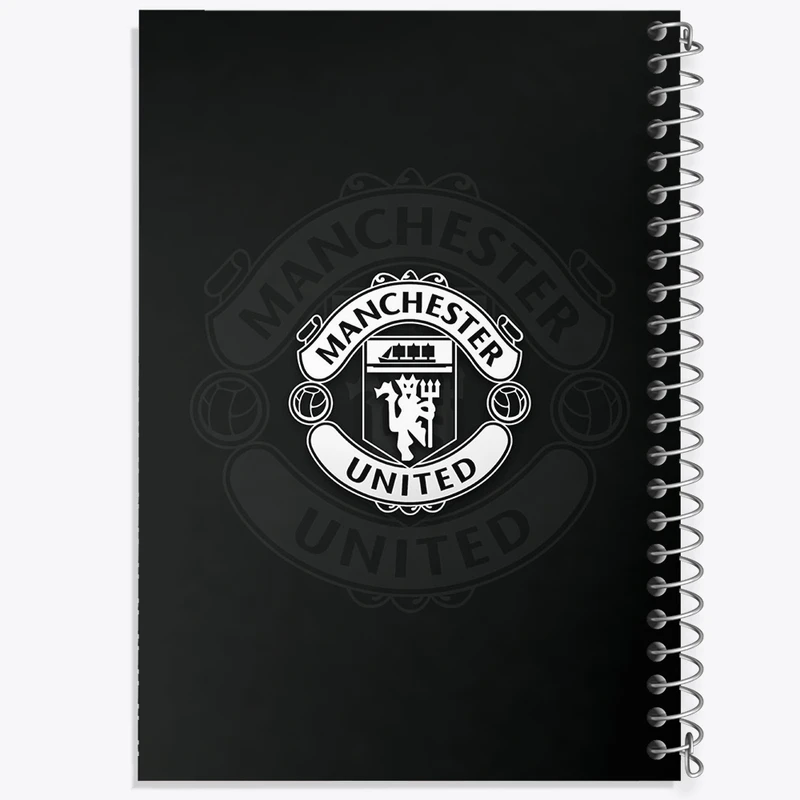 دفتر طراحی 50 برگ خندالو طرح باشگاه منچستر یونایتد کد 26519
