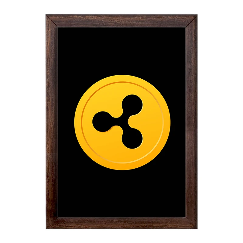 تابلو خندالو طرح ارز دیجیتال ریپل  کد 10907