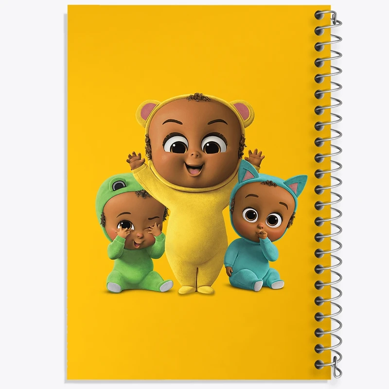 دفتر طراحی 50 برگ خندالو طرح بچه رئیس Boss Baby  کد 10331