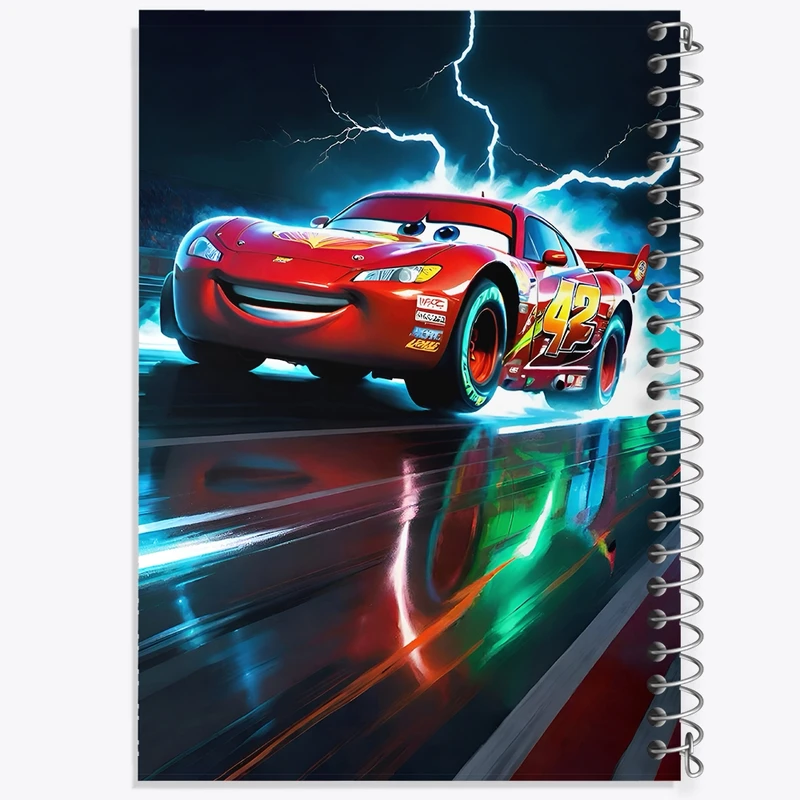 دفتر طراحی 50 برگ خندالو طرح ماشین ها کد N4741