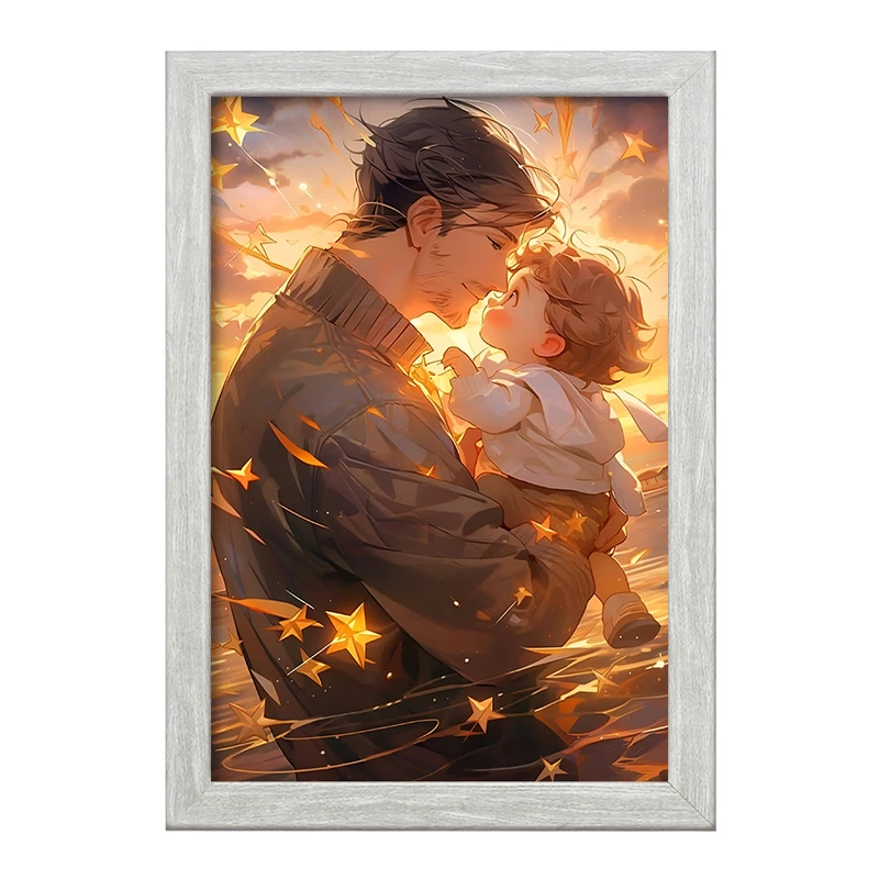 تابلو خندالو طرح پدر و پسر کد F12914