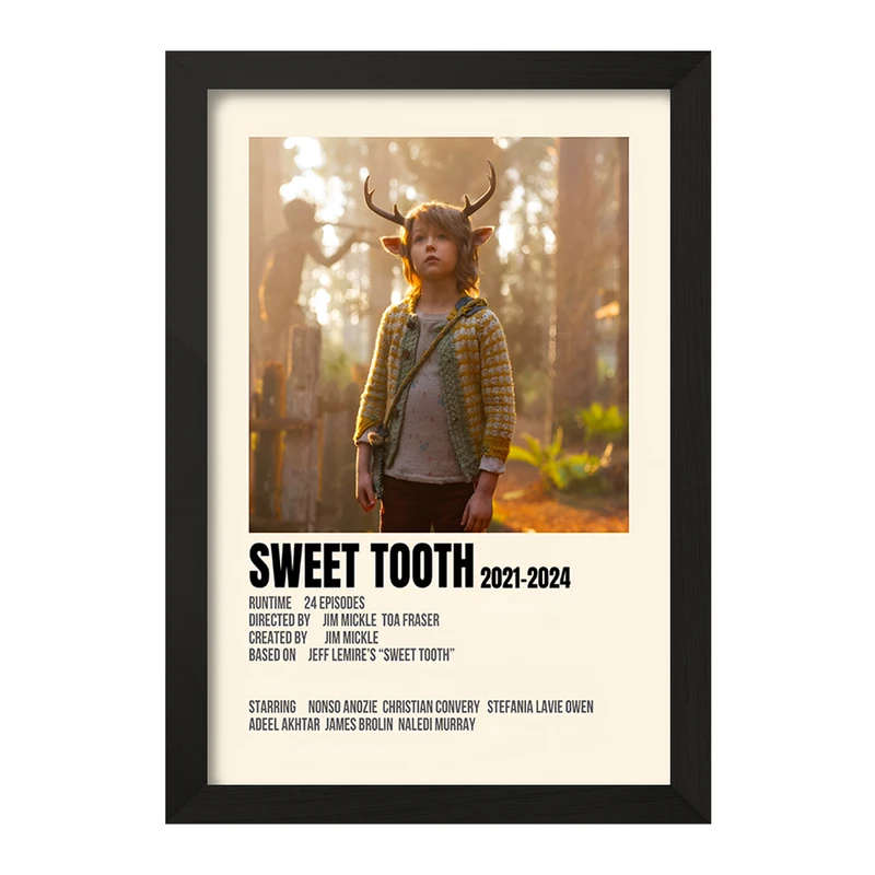 تابلو خندالو طرح شیرینی خور (Sweet Tooth) کد F13045