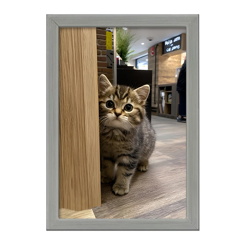 تابلو خندالو طرح گربه (cat) کد F7807