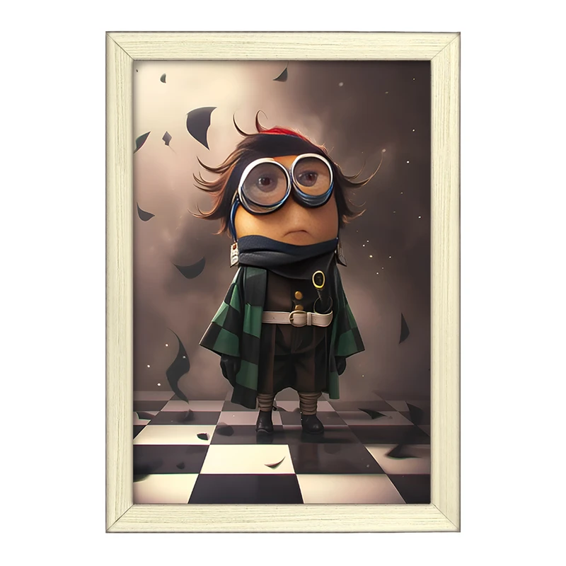 تابلو خندالو طرح مینیون ها (Minions) کد F11560