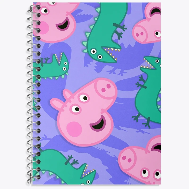 دفتر لغت 50 برگ خندالو طرح انیمیشن پپا پیگ (Peppa Pig) کد N9291