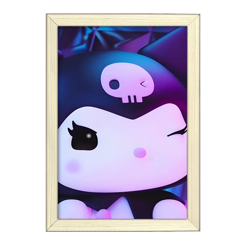 تابلو خندالو طرح کرومی (Kuromi) کد F10299