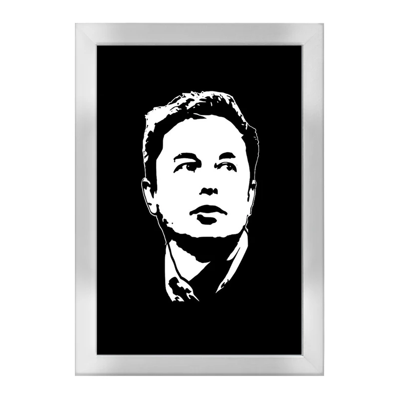تابلو خندالو طرح ایلان ماسک Elon Musk  کد 10924
