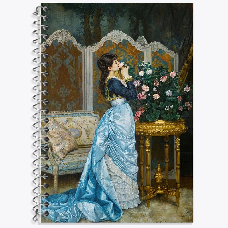 دفتر نت موسیقی 50 برگ خندالو طرح نقاشی رویای روز اثر آگوست تولموش کد F12282