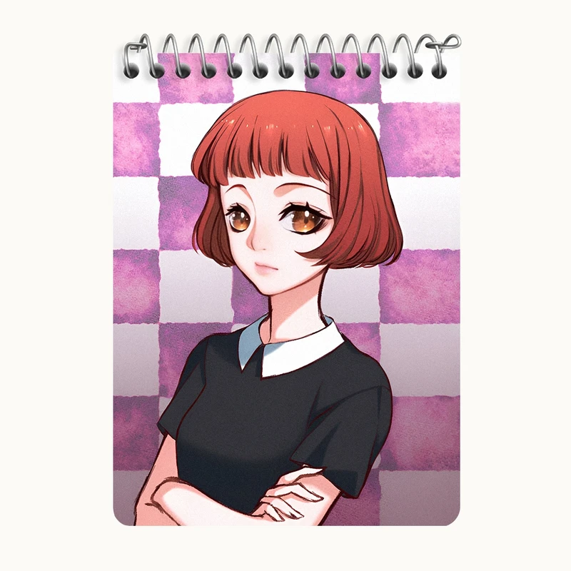 دفتر یادداشت 50 برگ خندالو طرح گامبی وزیر کد N8707