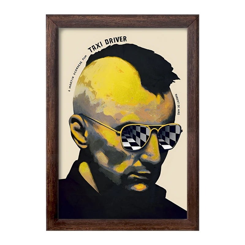 تابلو خندالو طرح راننده تاکسی (Taxi Driver) کد F13552