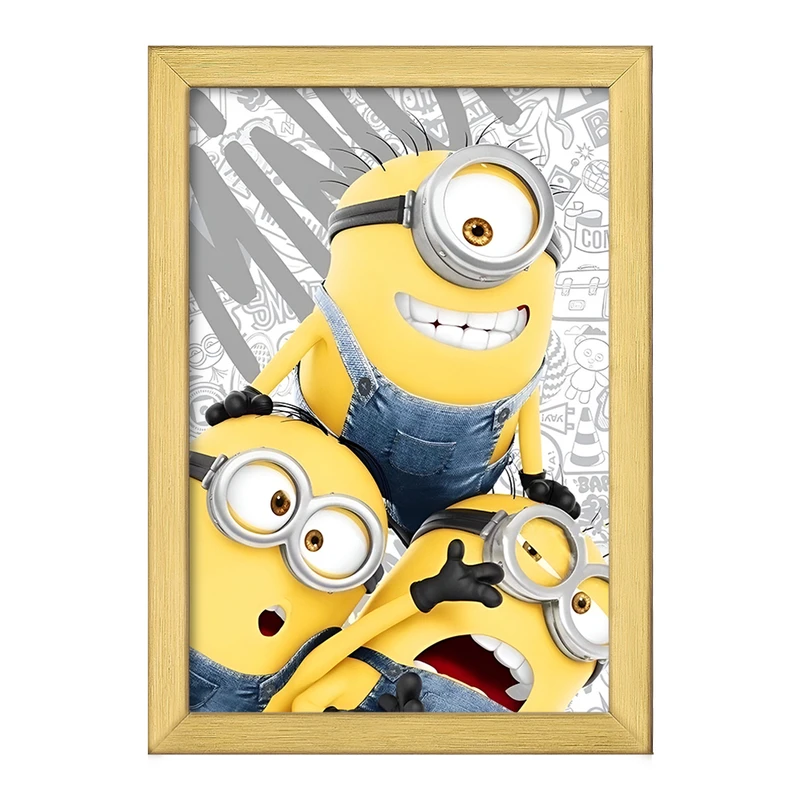 تابلو خندالو طرح مینیون‌ها (Minions) کد F3391