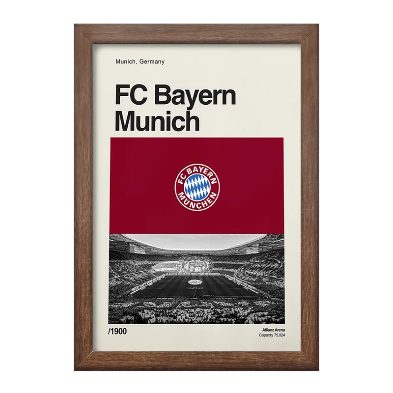 تابلو خندالو طرح بایرن مونیخ (Bayern Munich) کد F13882