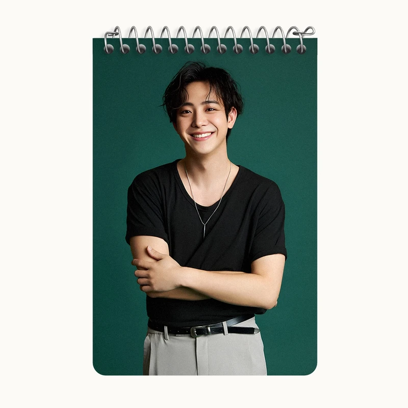 دفتر یادداشت 50 برگ خندالو طرح کیم وو سونگ کد F11164