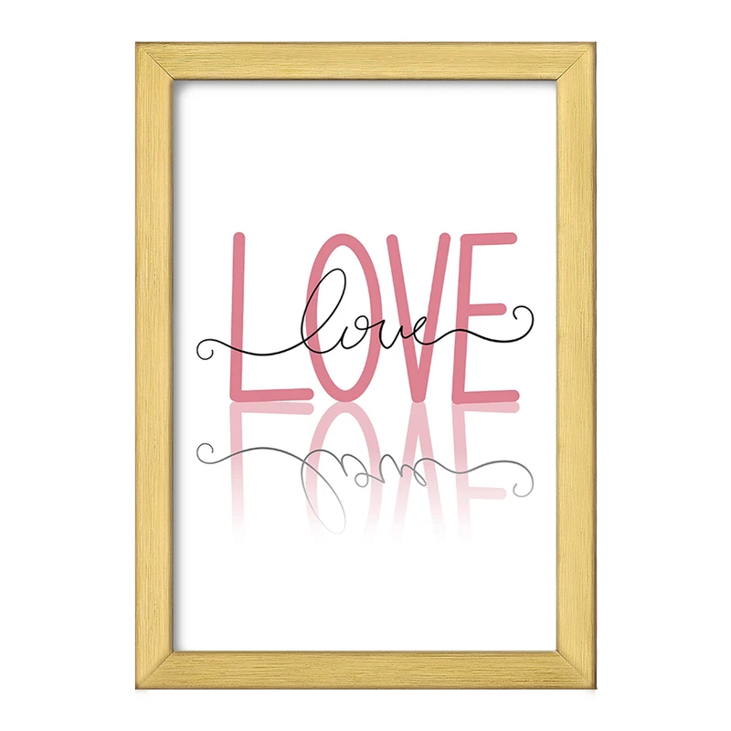 تابلو خندالو طرح عاشقانه (Love) کد F1539