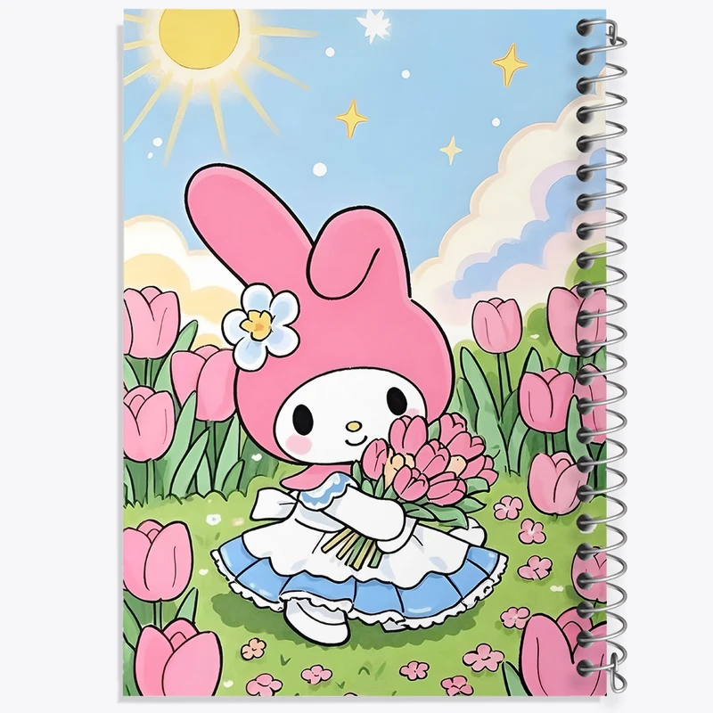 دفتر نقاشی 50 برگ خندالو طرح مای ملودی (My Melody) کد N8981