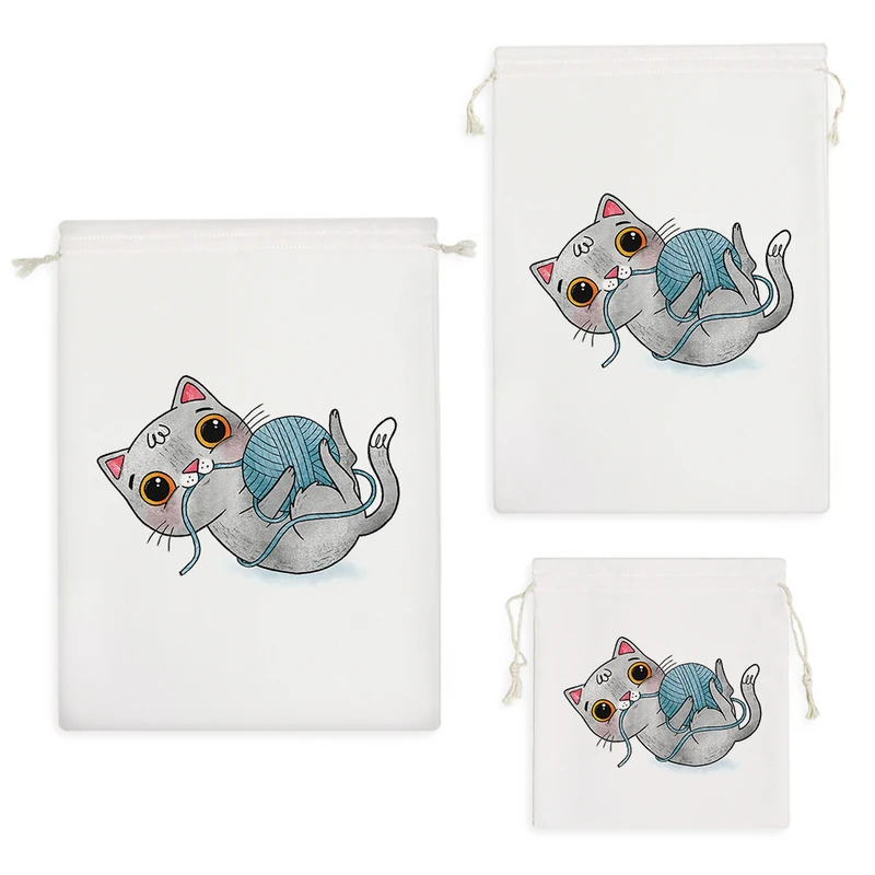 نظم دهنده خندالو مدل گربه بامزه کد H1676 مجموعه 3 عددی