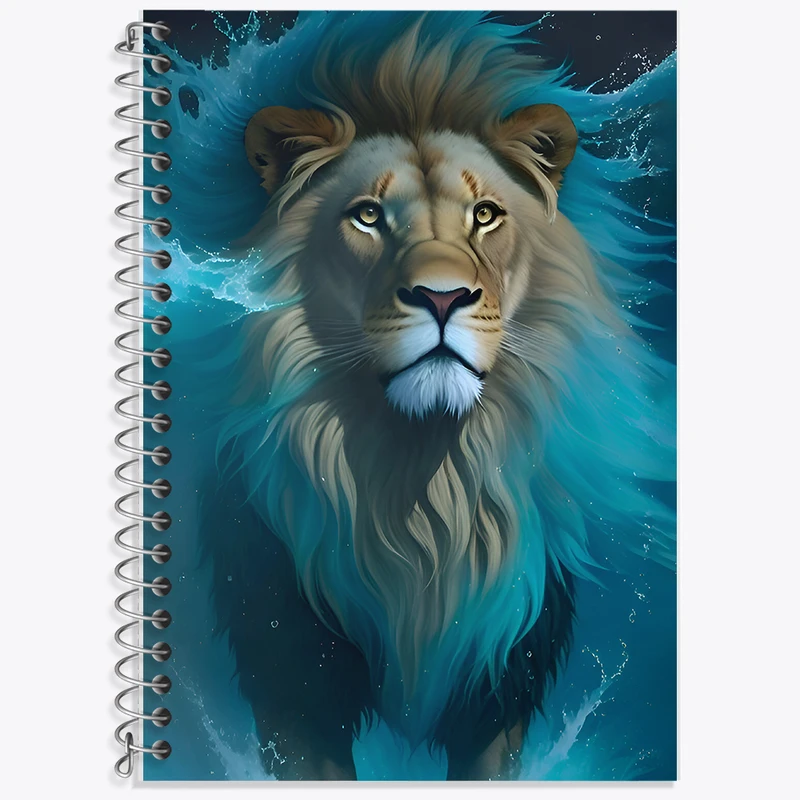 دفتر نت موسیقی 50 برگ خندالو طرح شیر کد F9022