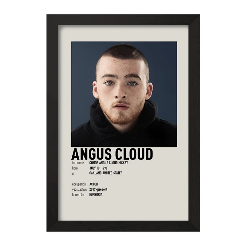 تابلو خندالو طرح آنگوس کلود (Angus Cloud) کد F13141