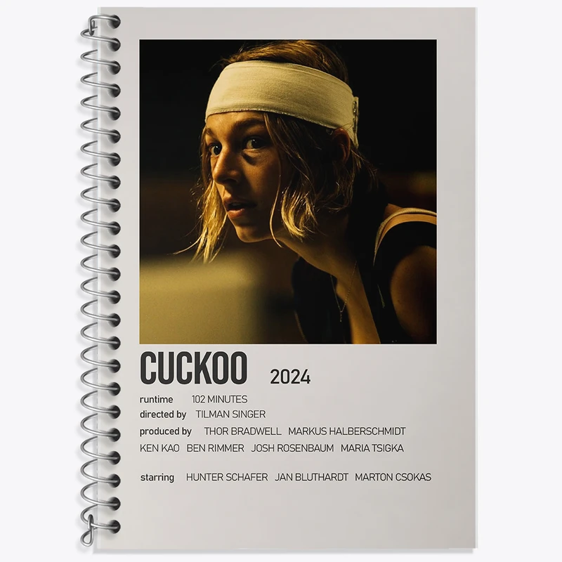 دفتر نت موسیقی 50 برگ خندالو طرح کوکو (Cuckoo) کد F13076