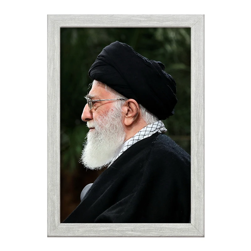 تابلو خندالو طرح تصویر رهبر  کد 12618