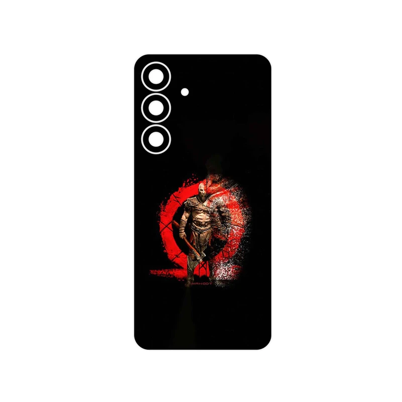برچسب پوششی ماهوت مدل GOD_OF_WAR مناسب برای گوشی موبایل سامسونگ Galaxy S25 FE