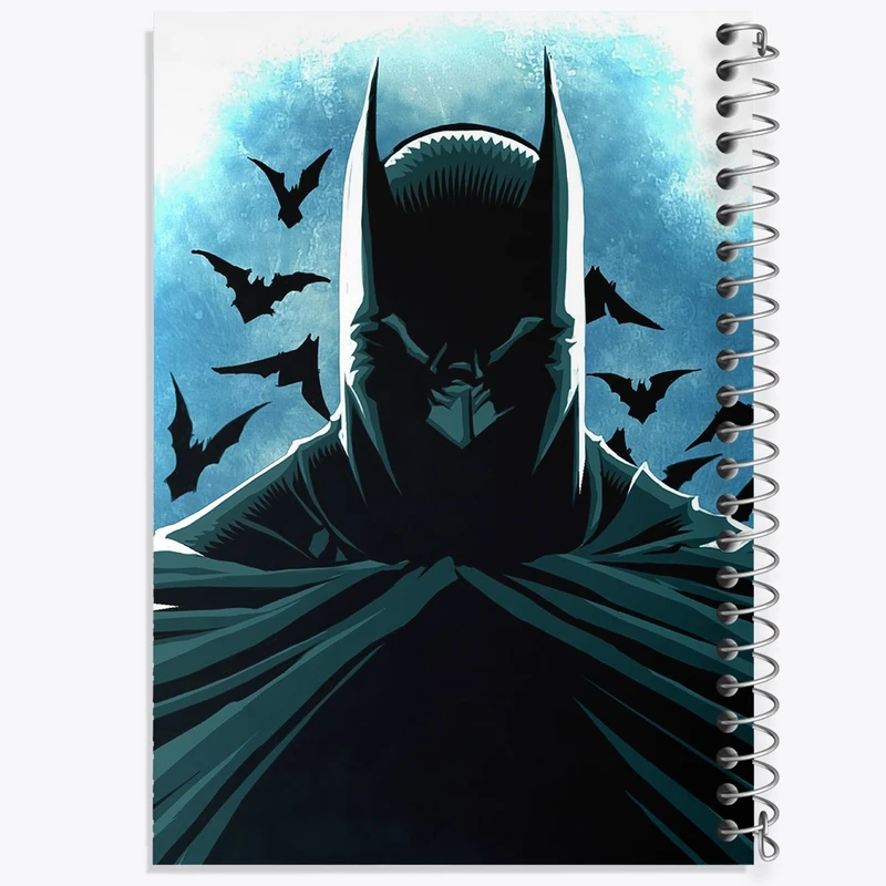دفتر طراحی 50 برگ خندالو طرح بتمن Batman کد 24264