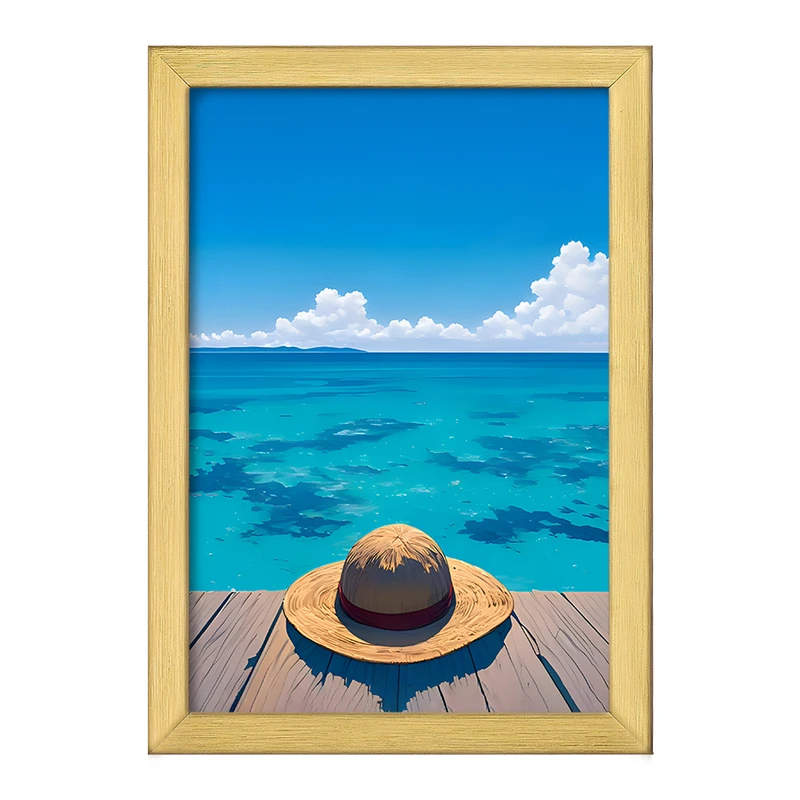 تابلو خندالو طرح لوفی وان پیس کد F10860