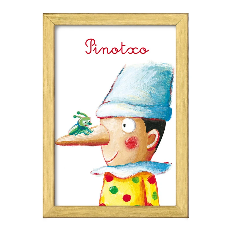 تابلو خندالو طرح پینوکیو Pinocchio  کد 4564