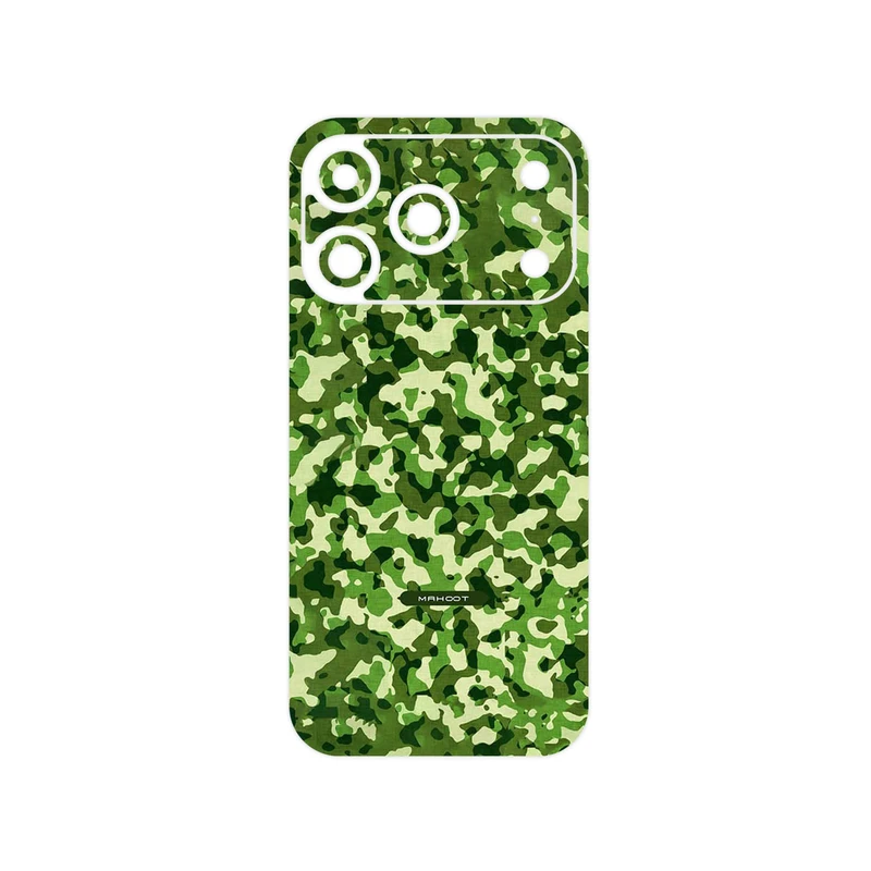 برچسب پوششی ماهوت مدل Army_Green مناسب برای گوشی موبایل اپل iPhone 17 Pro