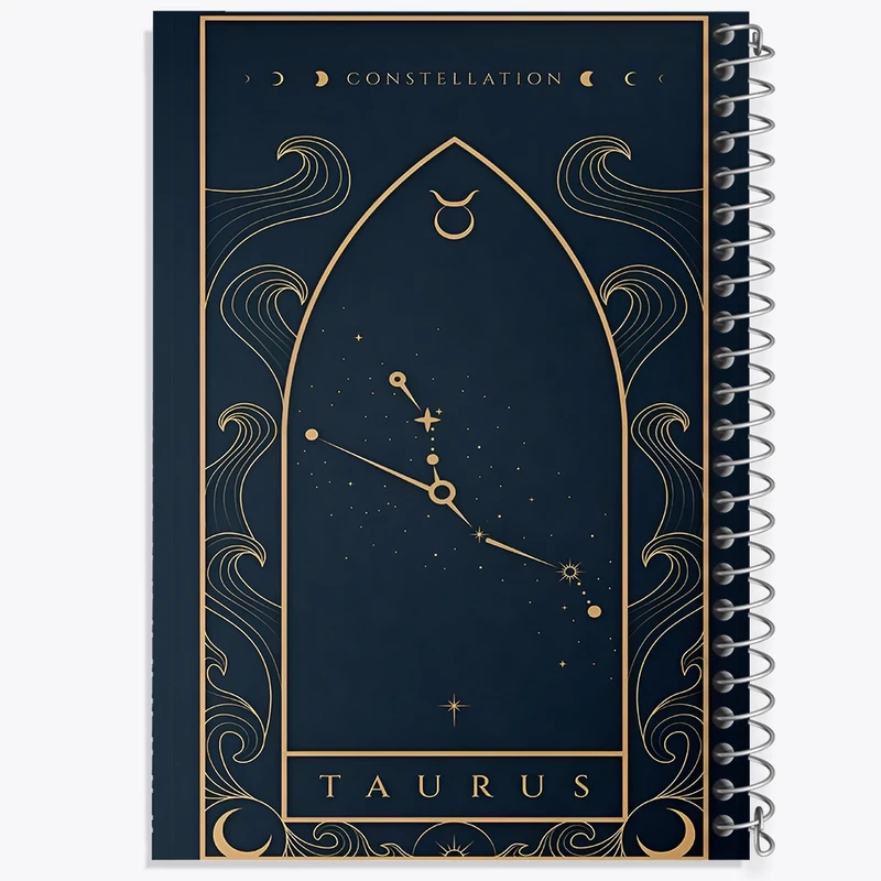 دفتر ژورنال نویسی 50 برگ خندالو مدل نقطه ای طرح ماه تولد اردیبهشت کد F10877