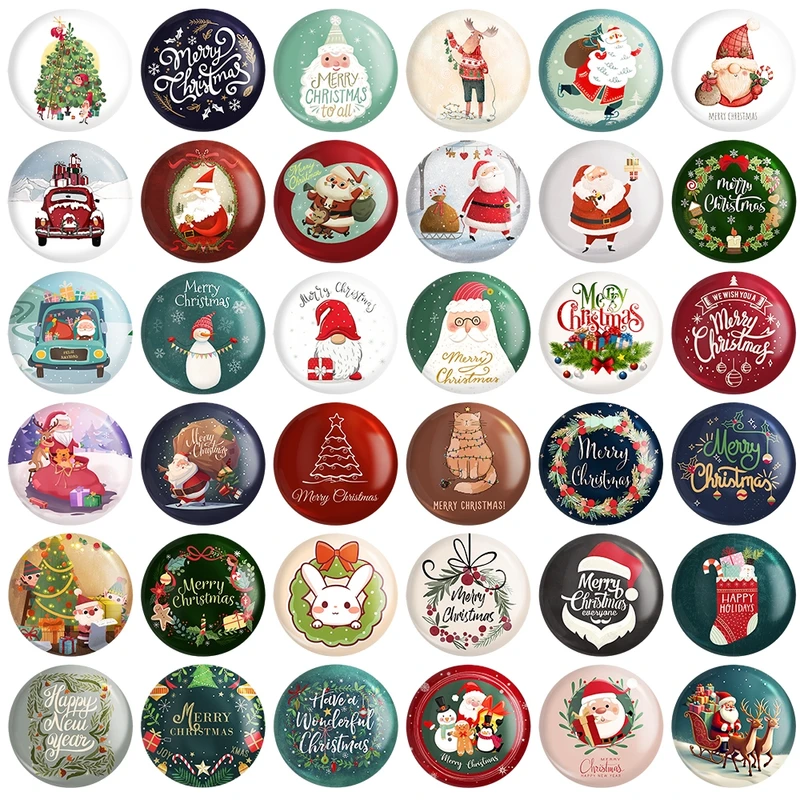 پیکسل خندالو طرح کریسمس (Christmas) کد 204 مدل بزرگ مجموعه 36 عددی