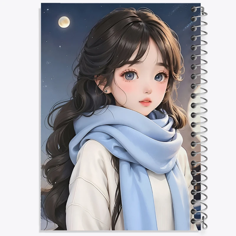 دفتر نقاشی 50 برگ خندالو طرح دخترانه کد F3813