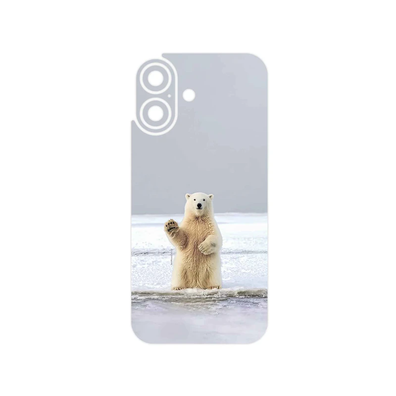 برچسب پوششی ماهوت مدل Polar_bear مناسب برای گوشی موبایل اپل iPhone 17