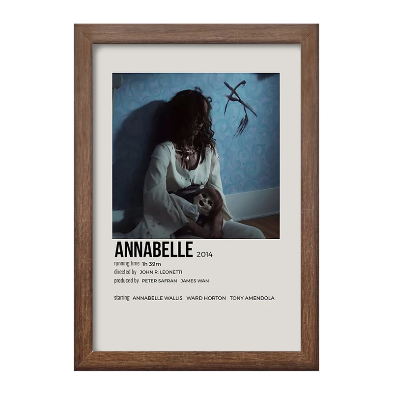 تابلو خندالو طرح آنابل (Annabelle) کد F13118