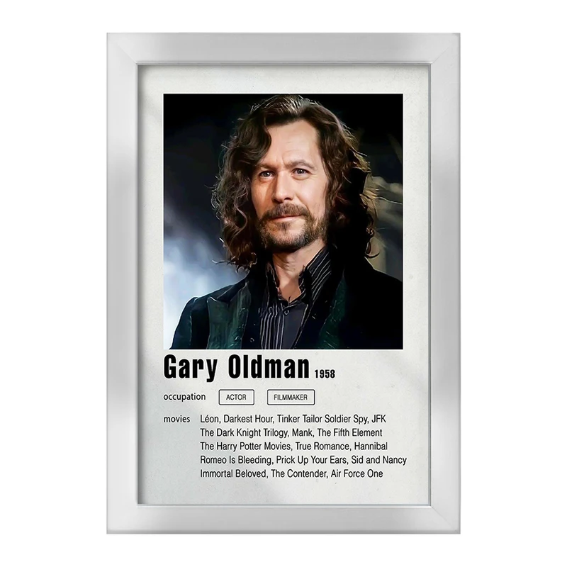تابلو خندالو طرح گری اولدمن (Gary Oldman) کد F11924