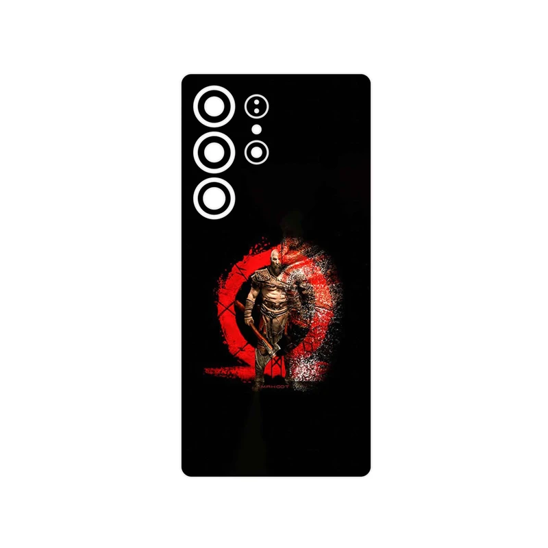 برچسب پوششی ماهوت مدل GOD_OF_WAR مناسب برای گوشی موبایل سامسونگ Galaxy S25 Ultra