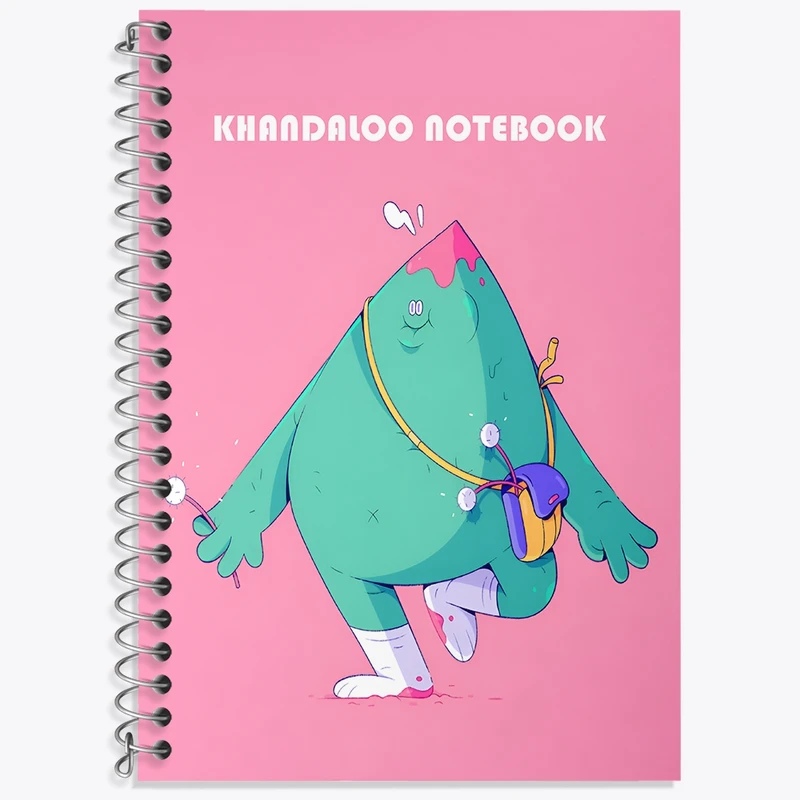 دفتر لغت 50 برگ خندالو طرح هیولا کد N6227