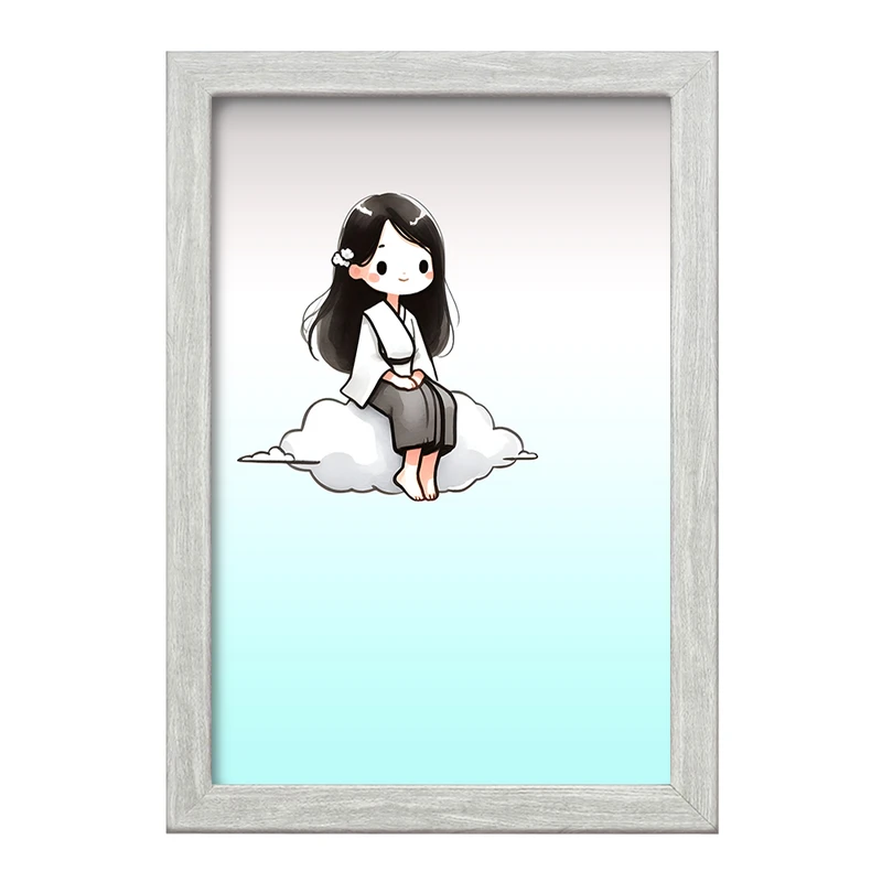 تابلو خندالو طرح دخترانه بامزه کد F3324