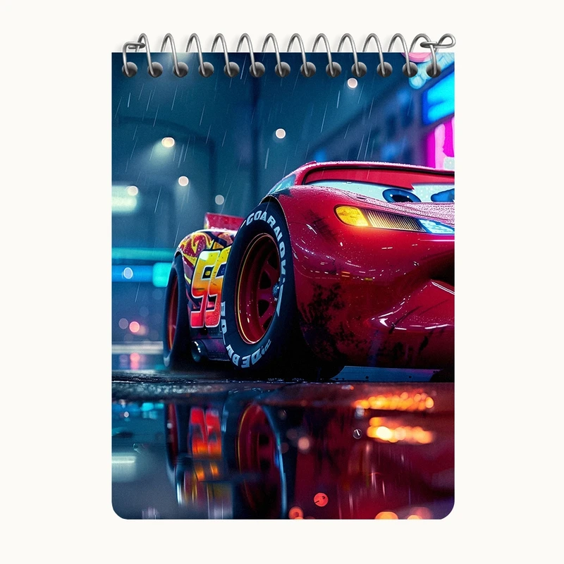 دفتر یادداشت 50 برگ خندالو طرح ماشین ها کد N4466