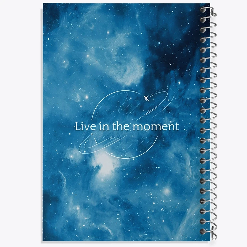 دفتر ژورنال نویسی 50 برگ خندالو مدل نقطه ای طرح فضایی کد N7483