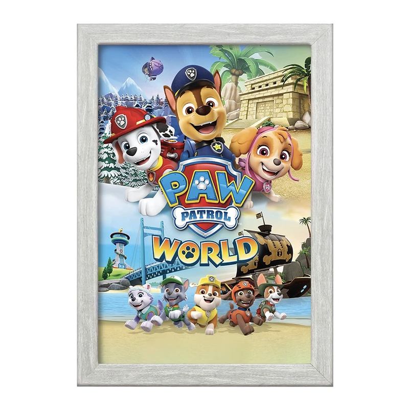 تابلو خندالو طرح سگ های نگهبان کد F2103