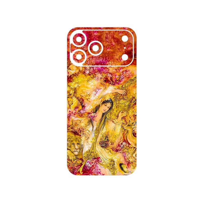 برچسب پوششی ماهوت مدل Persian miniature 1 مناسب برای گوشی موبایل اپل iPhone 17 Pro Max