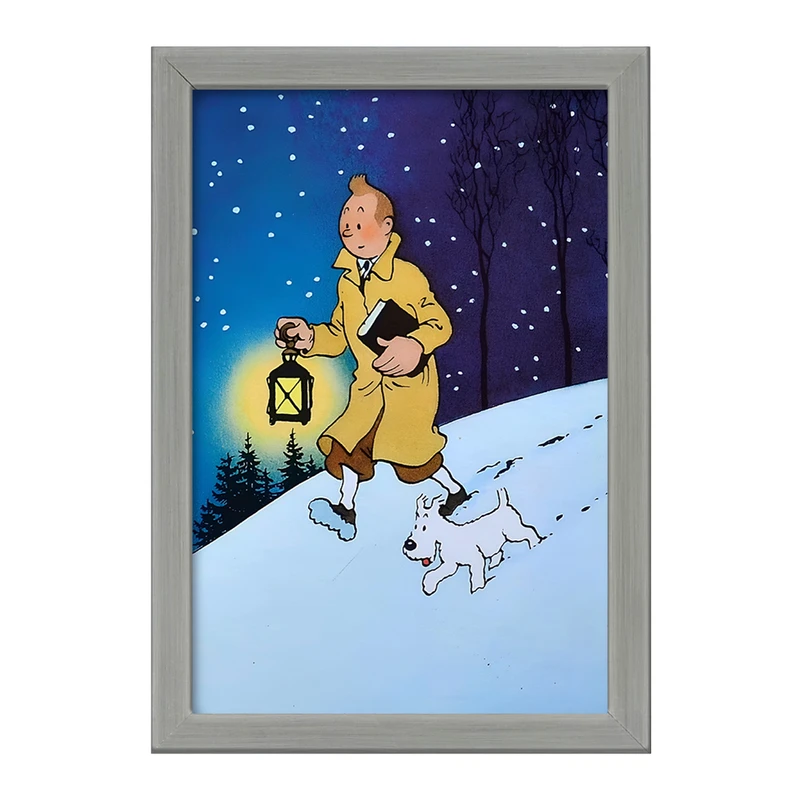 تابلو خندالو طرح تن تن (Tintin) کد F10329